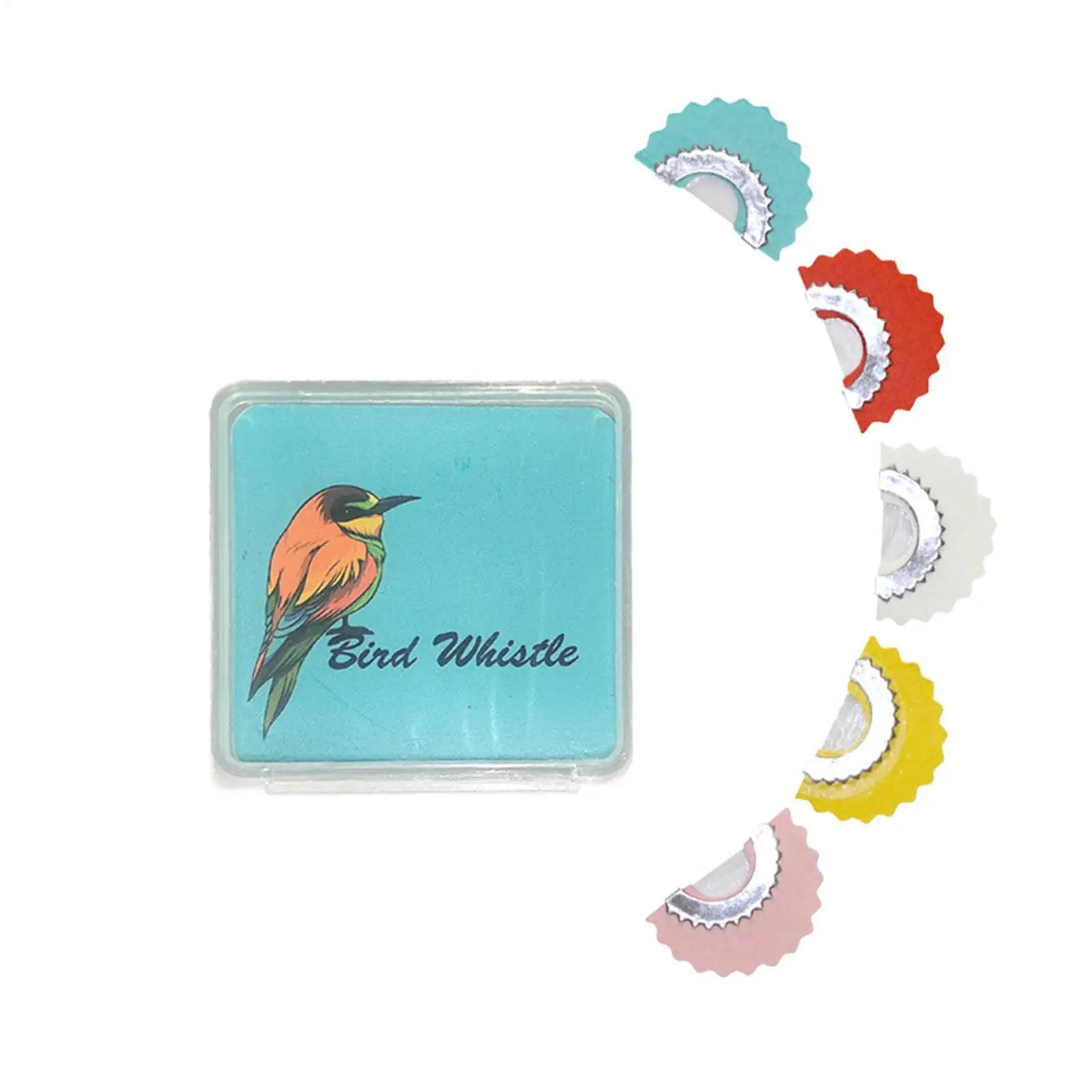 5Pcs Creativity Magic Fun Bird Whistle Ventriloquist Tool Toys Bird Caller Inside Mouth Tongue Warbler Caller Boys Girls