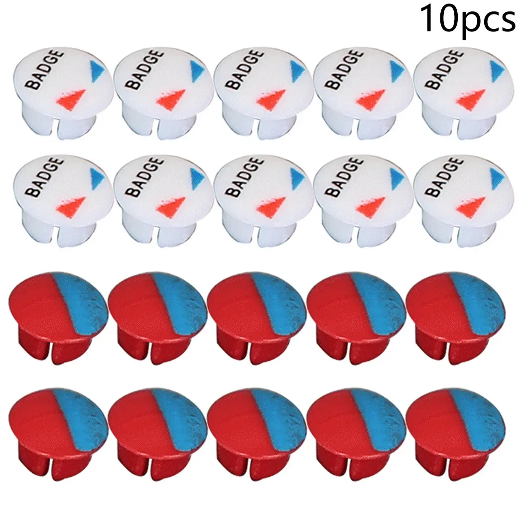 Ручка для смесителя 10 шт, аксессуары для горячей и холодной воды, для кухни и ванной комнаты, с отверстиями диаметром 7 мм