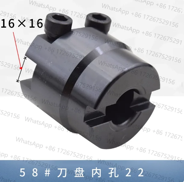 Adjustable End Face Milling Cutter 58# Mohs/BT/NT40 Flat Cutter Fly Noodles Glossy FMB22-58# Cutterhead 1PC