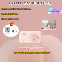 HPRT New Product Impresora Portatil Mini Small DIY Share 800mAh Smartphone Dye Sublimation Photo Printer for CP2100