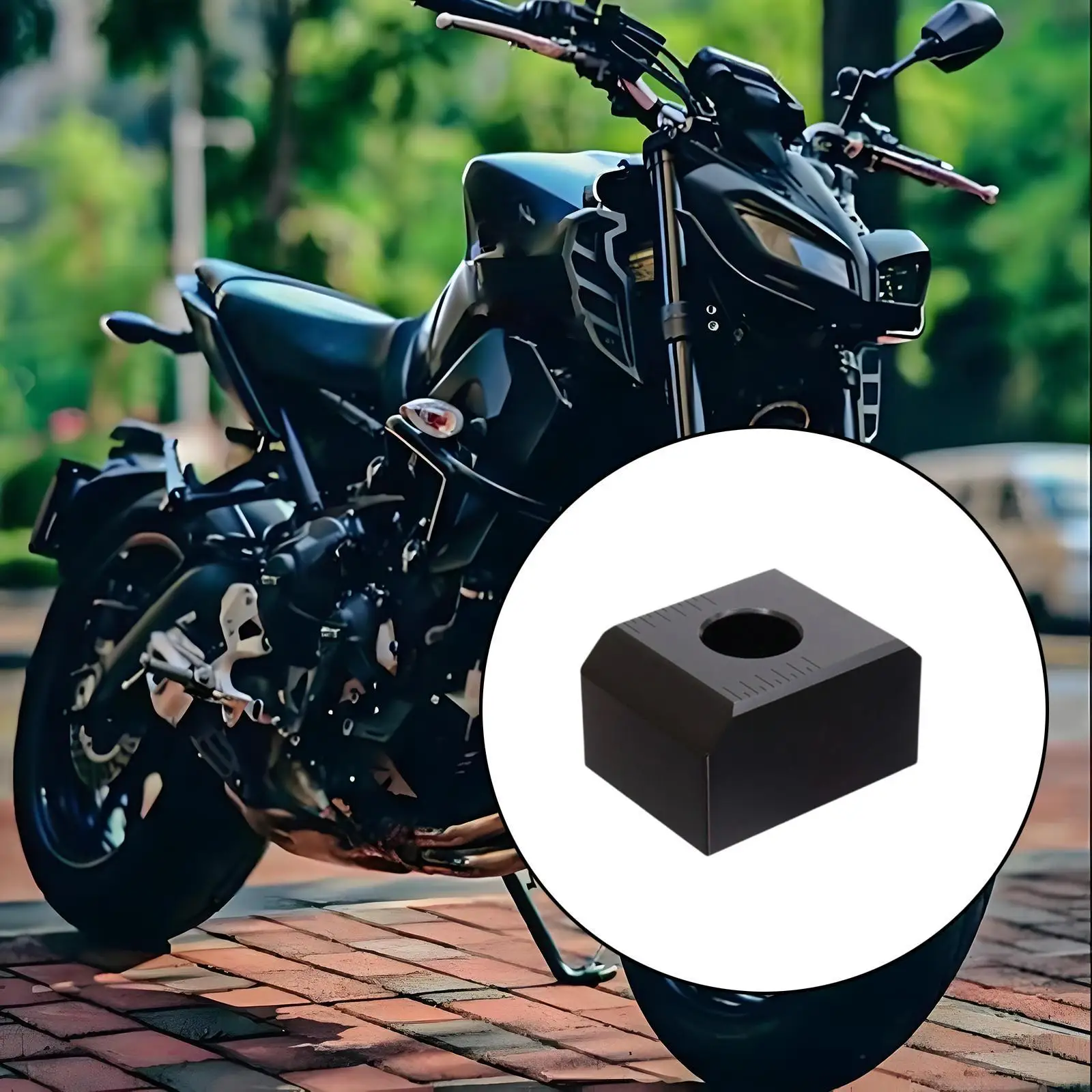 

Защита слайдера заднего цепи мотоцикла, прочная алюминиевая направляющая регулятора цепи для Yamaha MT09 FZ09, защитные детали привода