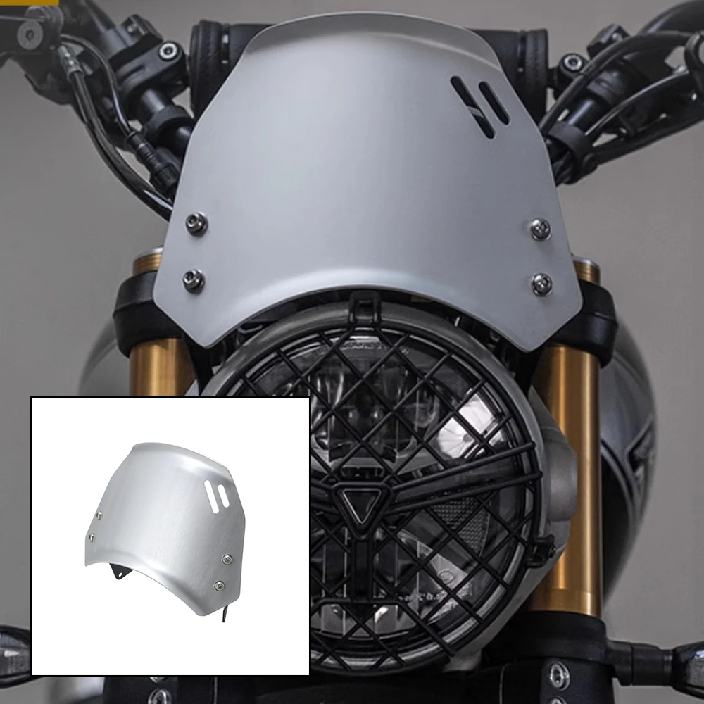 Scrambler 400X Motorcycle Windscreen Windshield for Triumph SCRAMBLER 400 X 2024-2025 Wind ShieldScreen Protector Accessories