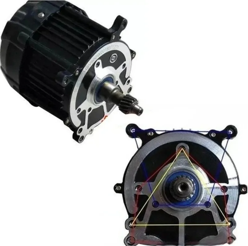 Electric tricycle motor 48V60V500W to 1200W  giant general purpose motor