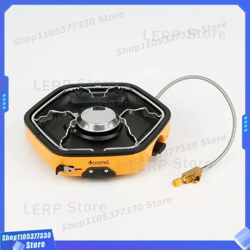 Portable Foldable Camping Stove Simple Outdoor Picnic Burner Propane Fuel for Family Travel Adventure Lightweight Compact
