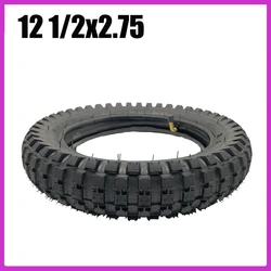 12 Inch 12 1/2x2.75 Off-Road Tire Inner Tube Outer Tyre for Folding E-Bike Mini Motorcycle Electric Scooter