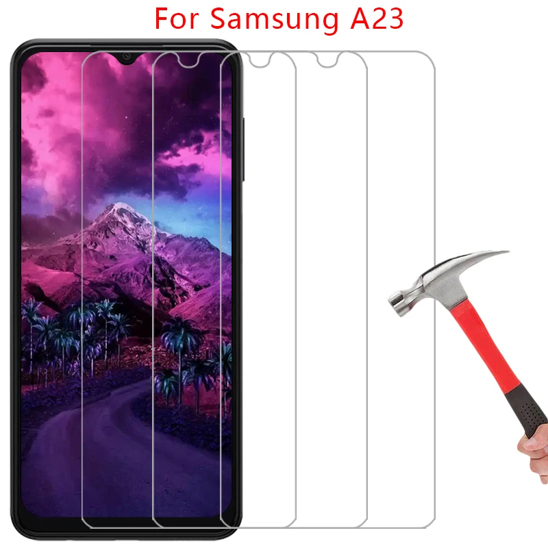 Funda para teléfono Samsung Galaxy A23 4G 5G, cristal templado para Samsung A23, Galaxy A23, A 23, 23A, 4, 5, G, A235G, cubierta trasera, funda Samsung A23