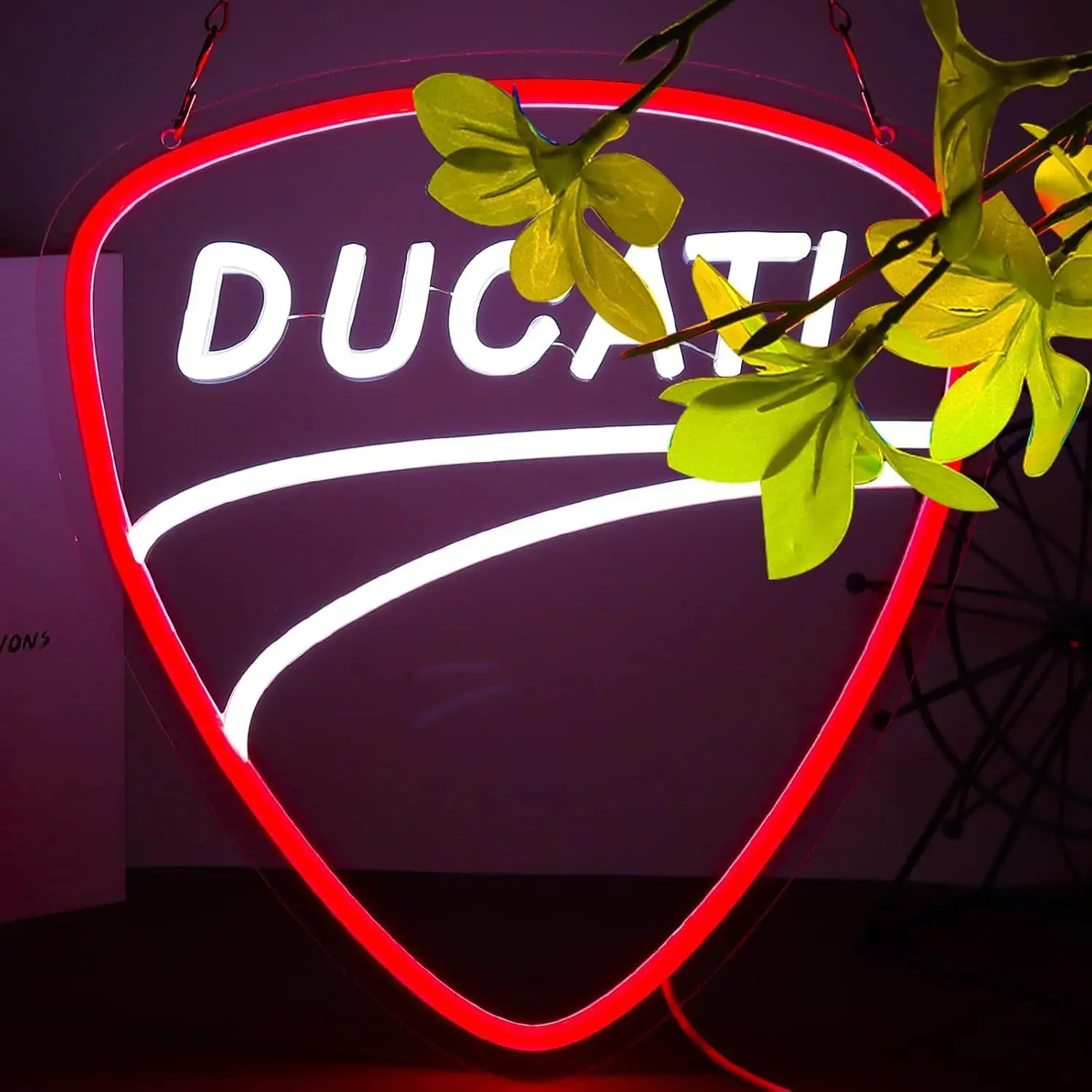 

Motorcycle Neon Signs USB Dimmable LED Neon Lights for Motorcycle Club Man Cave Beer Bar Club Garage Hotel Bar Cafe Decorative