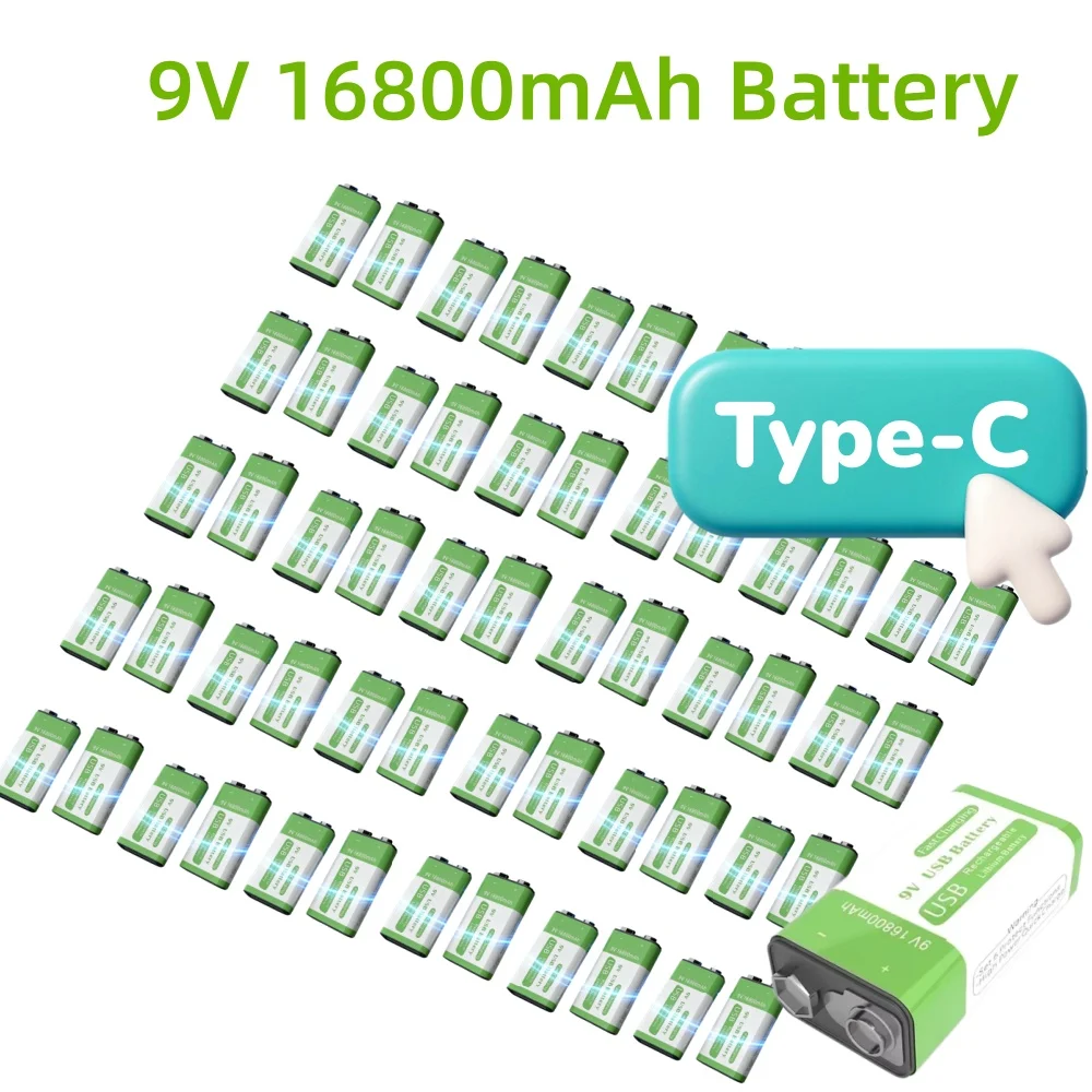 9V 16800Mah Battery…