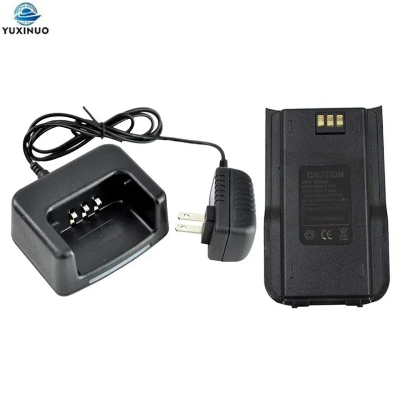 LB-75L 7.2V 2000mAh Li-ion Battery + AC Charger for TYT MD380 MD-380 MD-UV380 UV390 380G MD-446 DP-290 Retevis RT3 Walkie Talkie