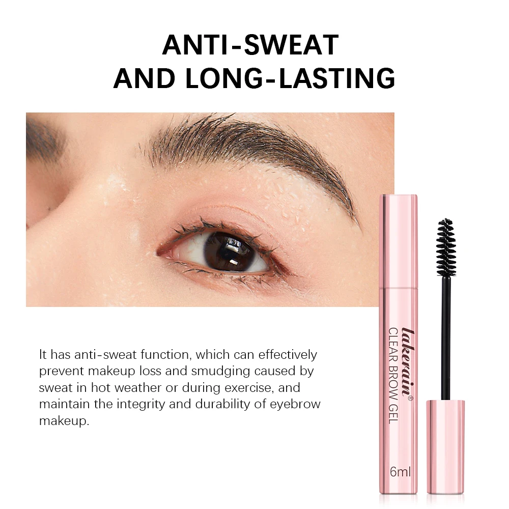 โปร่งใส Eyebrow GEL กันน้ํา Long Lasting Fixing Brow NATURAL Eyebrow แต่งหน้าจัดแต่งทรงผม CLEAR Eyebrow เครื่องสําอางค์