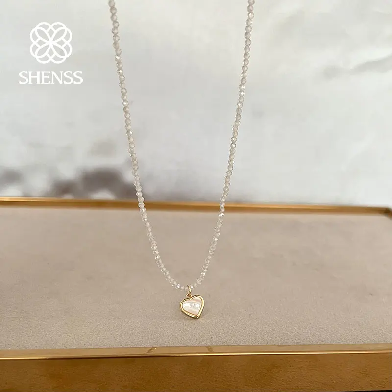 High Quality Super Shiny Natural Freshwater Pearl Necklace 2mmZircon  Choker  Necklace  2mm Size 36cm+5cm Length view 6
