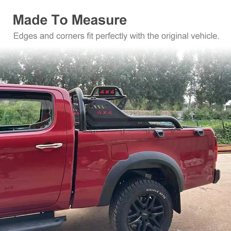 AutoParts Realm Store - Hot Selling King4WD Pickup Black Sport Roll Bar With Basket