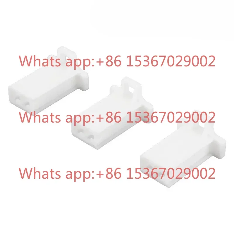 DJ7021A-2.8-21 Plastic Parts ABS Car Plug White Plastic Shell 2 Holes