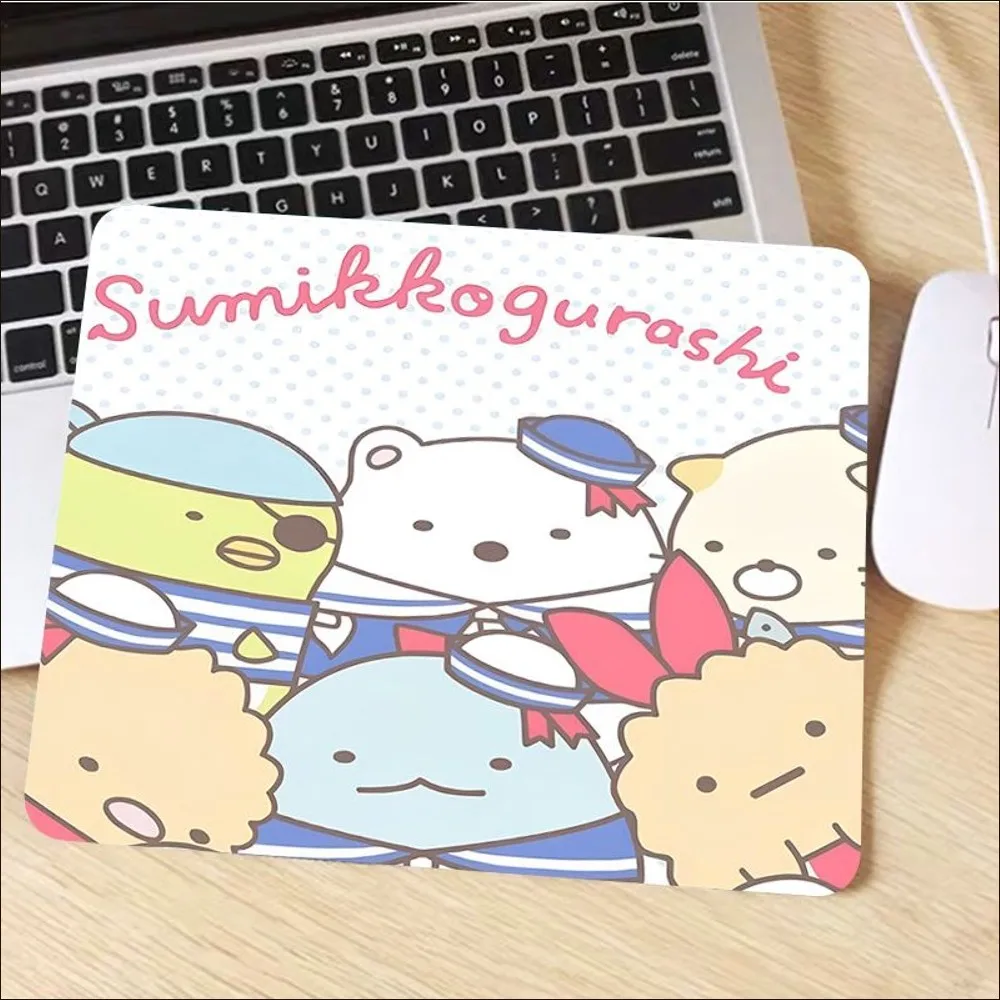 Sumiko Gurashi-S Mousepad Cute Silicone large/small Pad to Mouse pad Game Size for Game Keyboard Pad