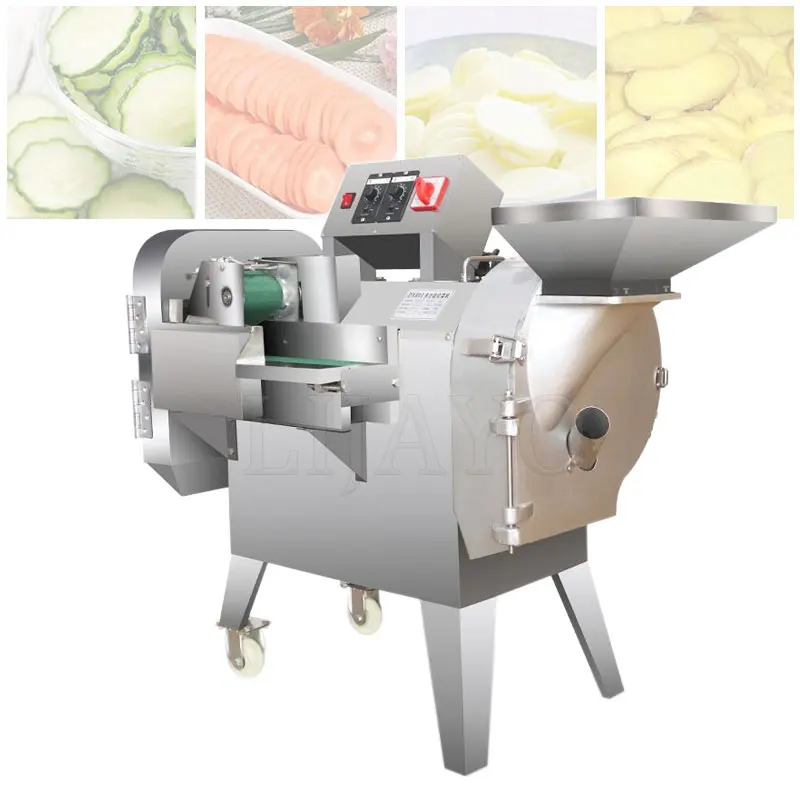 Industrial Cube Cutting Commercial Vegetable Dicer Carrot Onion Kiwi Fruit Apple Mango Vegetable Slice Machine