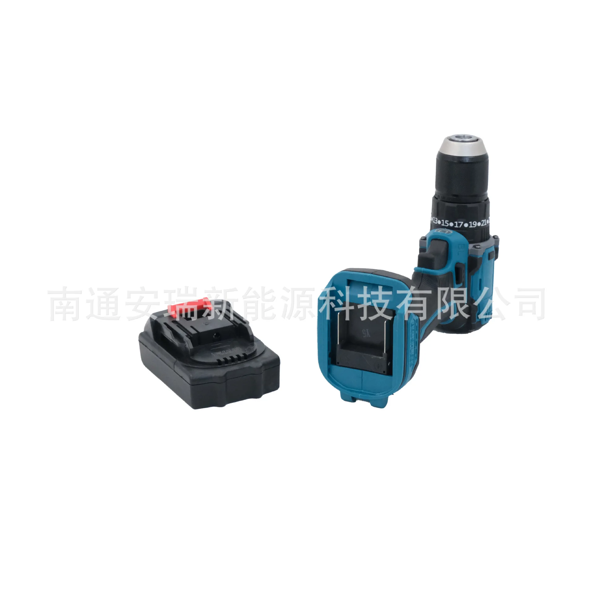 Three-function hand drill 13mm cross-border foreign trade punching screw impact drill high-power lithium battery hand drill