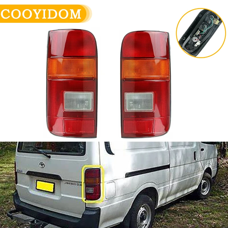 Tail Rear Light Brake Stop Lights Lamp Taillight For Toyota Hiace Van 100 Series RZH 1989~2000 2001 2002 2003 2004 2005