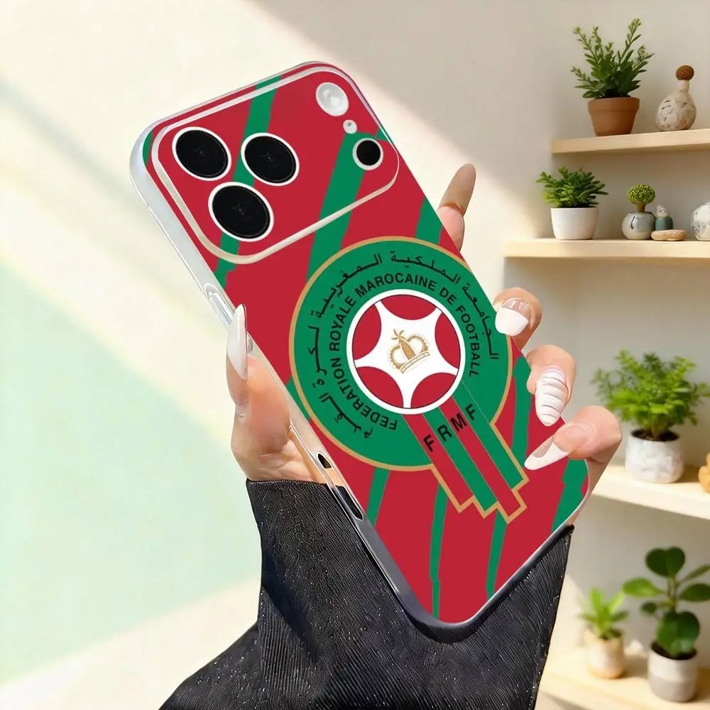 Picture 3: M-Maroc Morocco Flag MAP For iPhone 11,12,13,14,15,16,17,Pro,Max,Plus,Mini,SE4,E Phone Case Magnetic For Magsafe Wireless