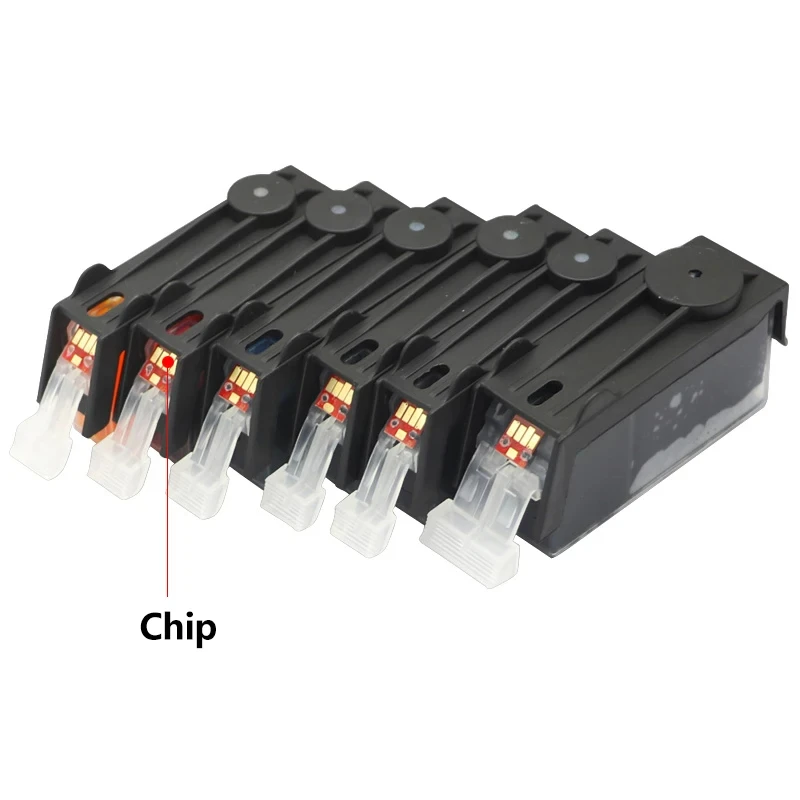 refillable Ink cartridge PGI220 CLI221 with chip for canon MP640 MP620 MP560 MX870 MX860 printer PGI-220