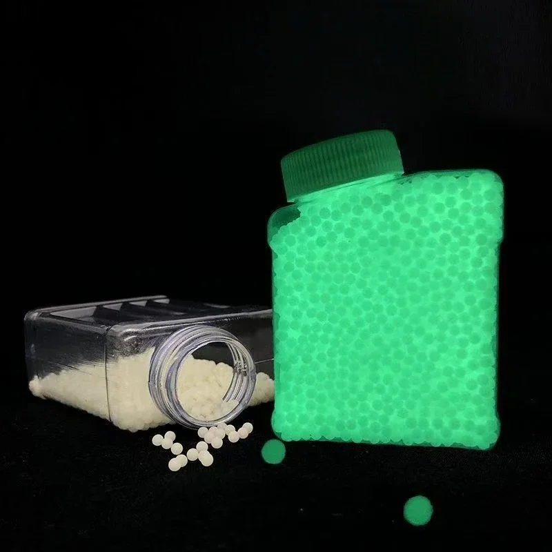A 12000Pc Decorazioni per la casa Perle d'acqua luminose Glow In The Dark Perla Idrogel Sfera di gel Gelatina di cristallo Splater Sfere d'acqua Blaster 7mm