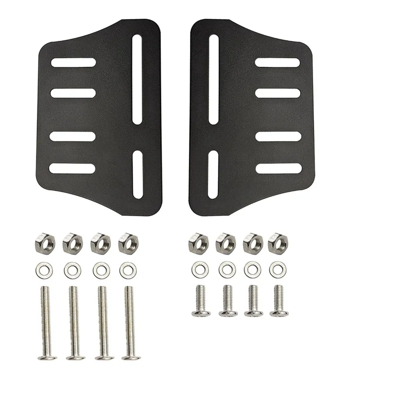 

Регулируемые металлические кронштейны для модификации каркаса кровати – 2 шт., усиленные адаптеры для изголовья кровати, соединительные пластины