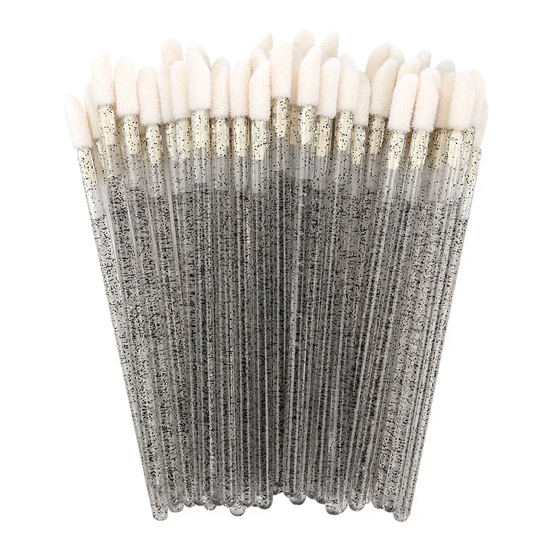 Wholesale 50Pcs Removing Cleaning Mascara Applicator Makeup Brushes For Eyelash Extension Disposable Lip Brush Individual Lash