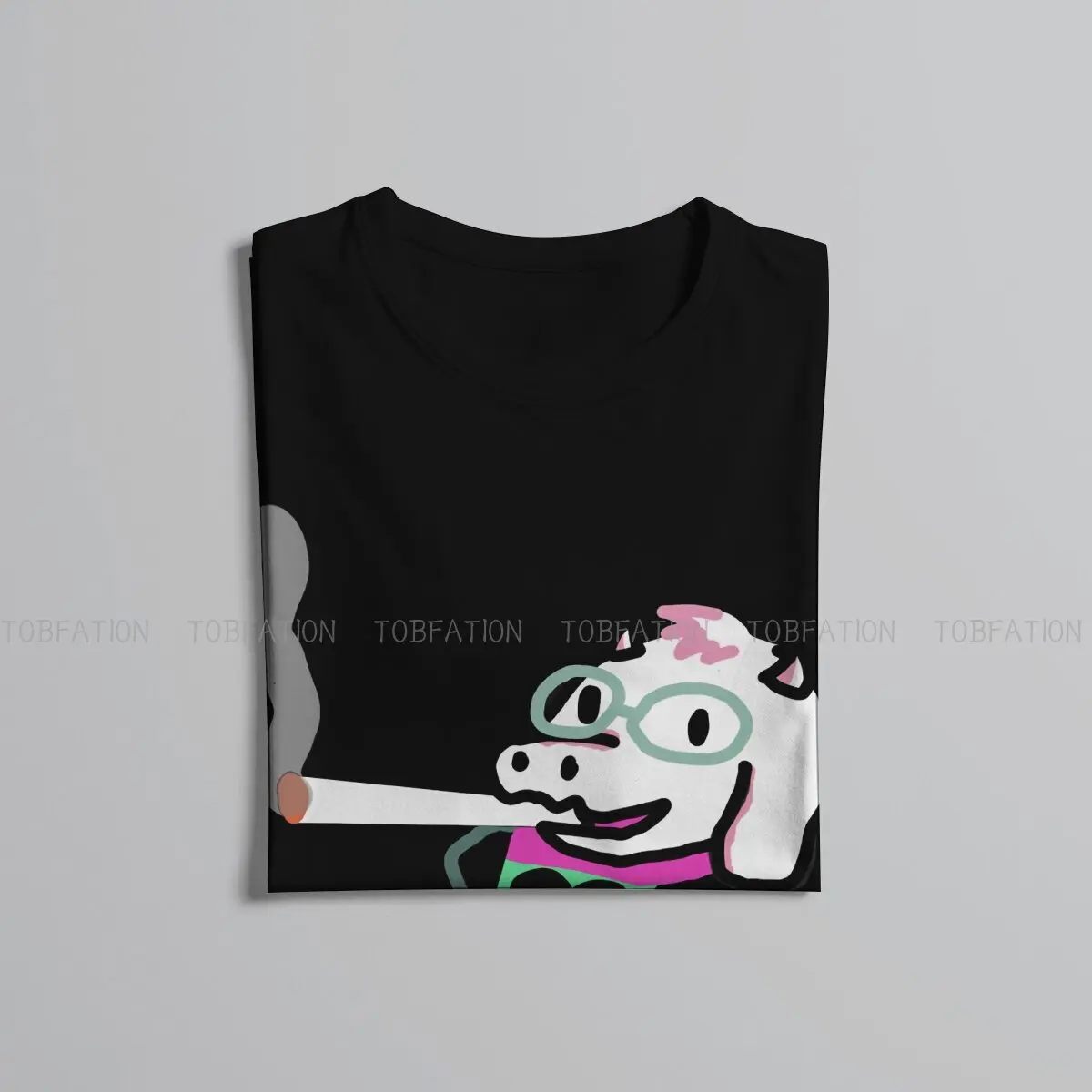 Deltarune Ralsei Blunt Design Tshirt Homme maglietta da uomo Streetwear Blusas Cotton per uomo