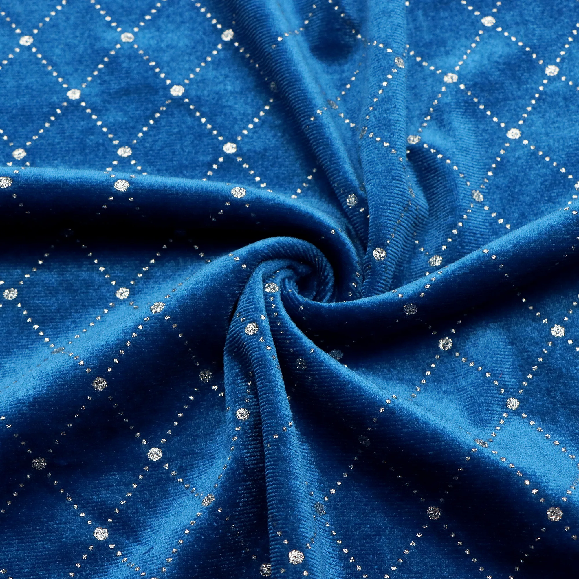 Elastischer Samt, gestreift, Goldsamt, heißer Silberstoff, genähter Cheongsam-Kleiderstoff, DIY handgefertigter Kissenbezug, Heimstoff