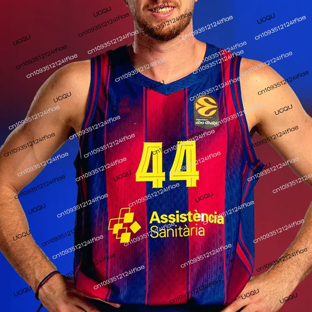 2025 جديد برشلونة الكبار الرجال/النساء كرة السلة الرياضة التجفيف السريع جيرسي سترة الاطفال كرة السلة ملابس تدريب مجموعة جيرسي خاصة