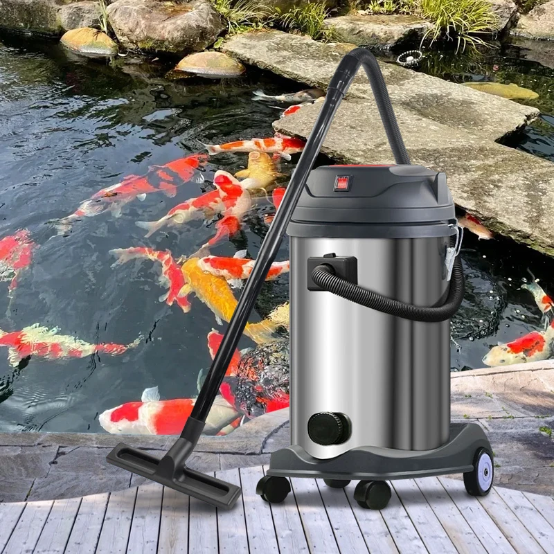 

Fish Pond Sewage Suction Wet and Dry Stainless Steel Pool Vacuum Cleaner