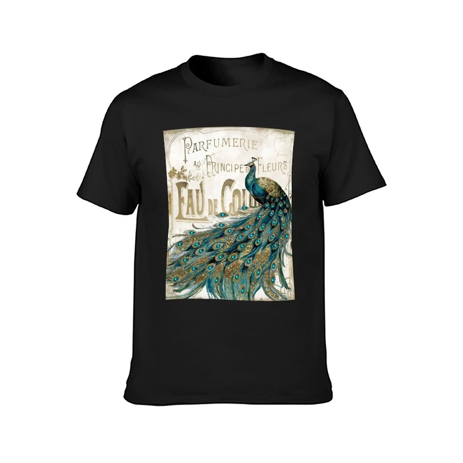 Peacock Jewels T-Shirt Blouse plus size tops mens graphic t-shirts big and tall