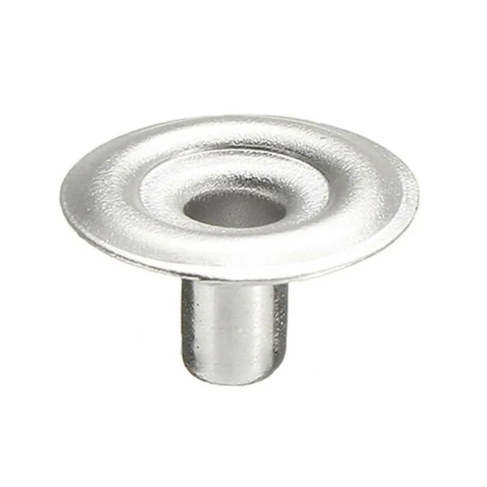 Stainless Steel Snap Fasteners 100 Pcs for Canvas Tarps RV Covers Jackets Sportswear Bags and DIY Leather Crafts