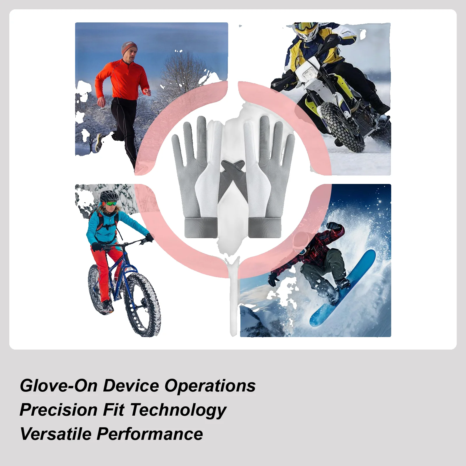 

Motorcycle Gloves For Men Full Finger Motorbike Protective Gear Touchscreen Motorcycle Gloves For Powersports Riding Road Racing