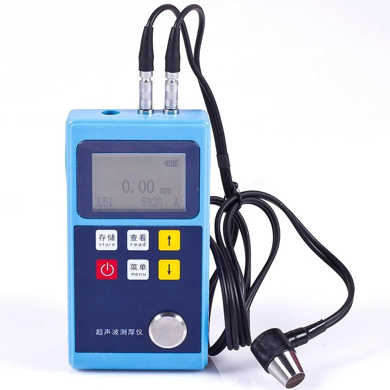 

Portable ultrasonic thickness gauge, pressure vessel thickness detection
