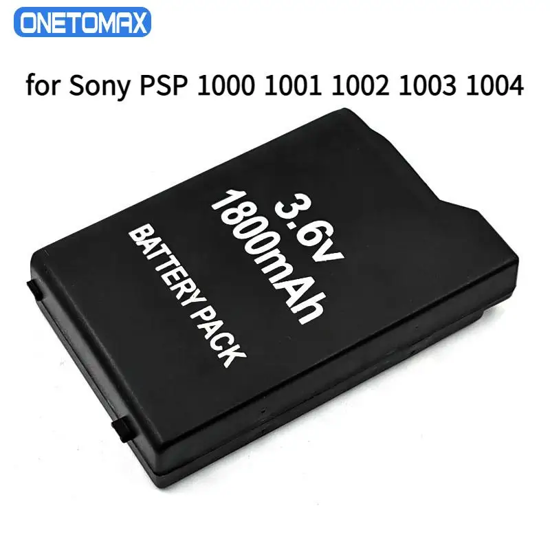 1 pz./2 pz per Sony PSP 3.6V 1800mAh batteria di ricambio per Sony PSP 1000 1001 1002 1003 1004