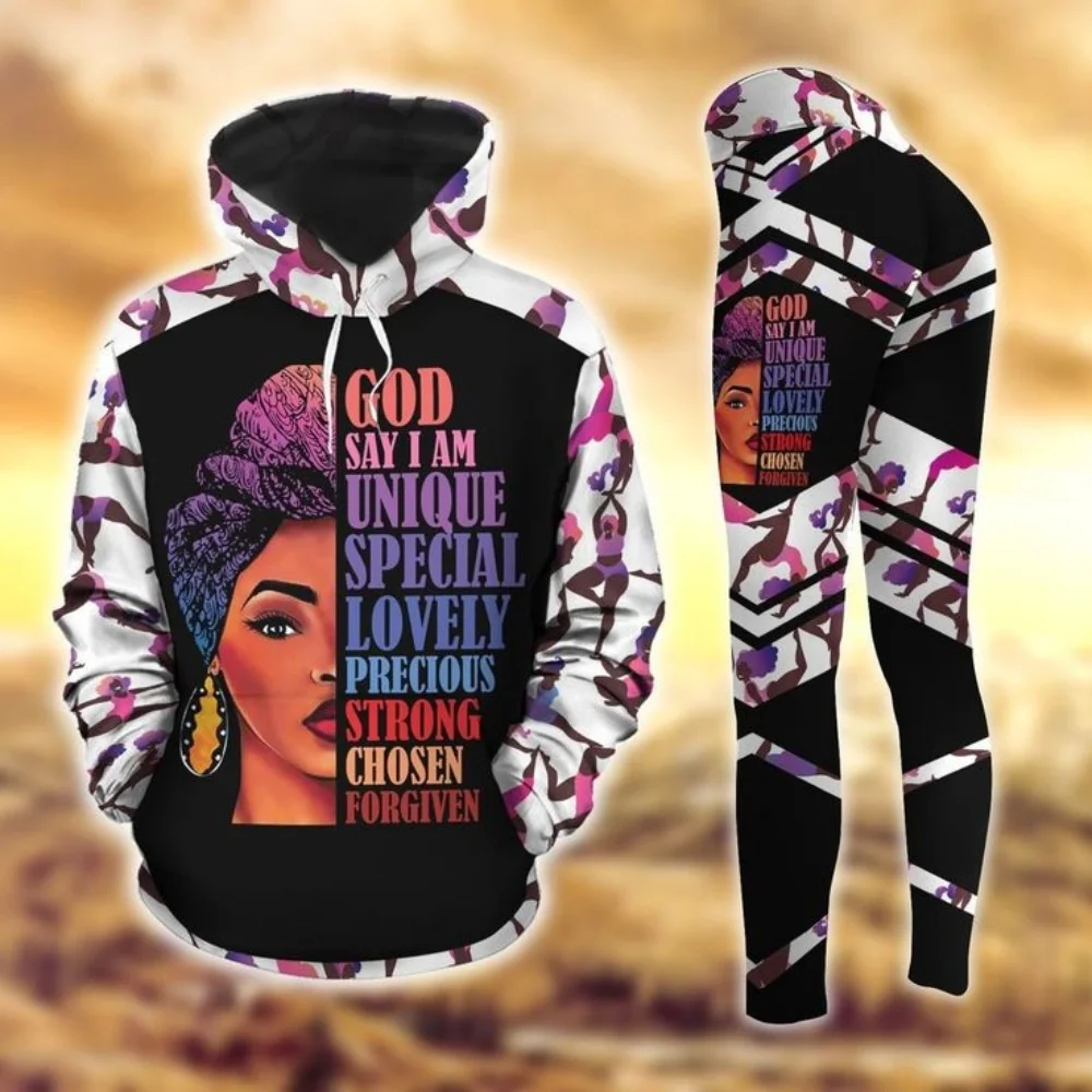 2025 New Personalized Street Fashion 3D Prints Perfect for Black Girls - Exciting Hoodies - Fun Fashion Sweatshirts Leggings Sex