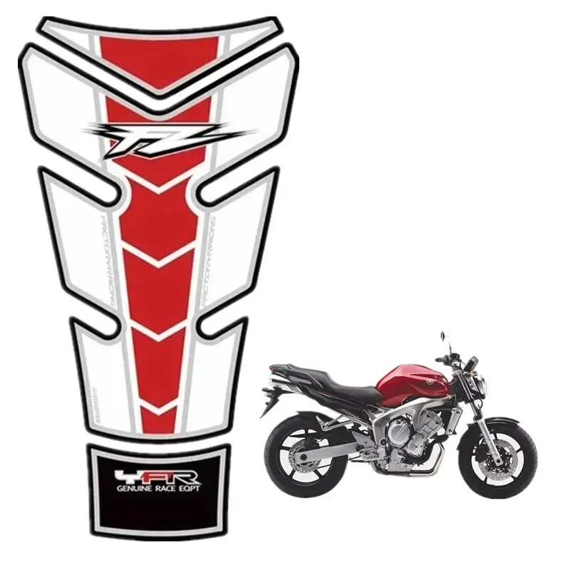 For Yamaha FZ6 Fazer 600 2004 - 2009 Motorcycle Motor Tank Pad Protector 3D Gel Sticker Decal