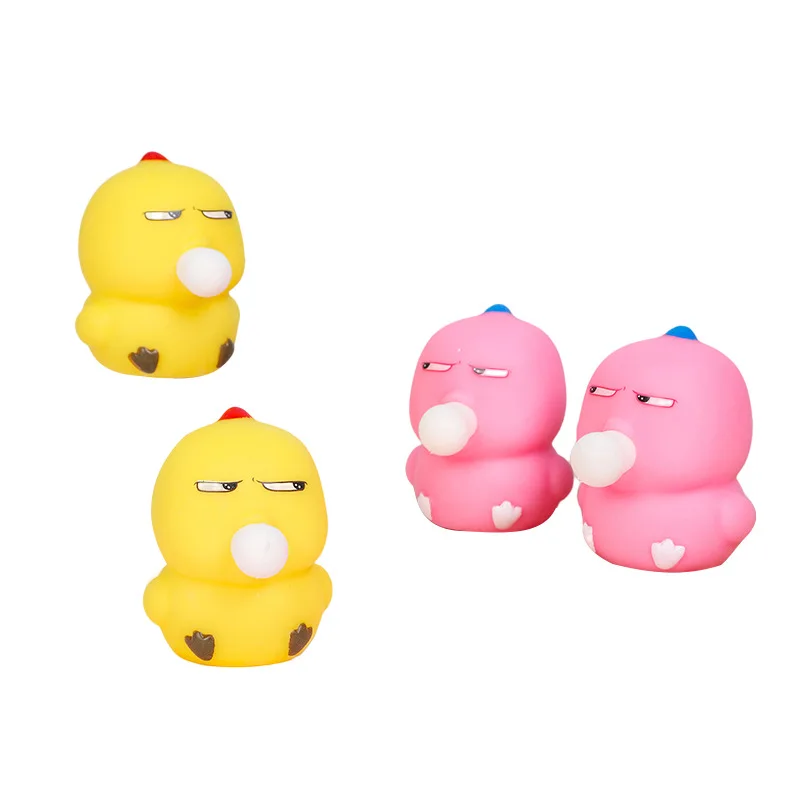 1 decompression creative pinching bubble chick decompression squeeze toy TPR adult children's Antistress Toy toy gift