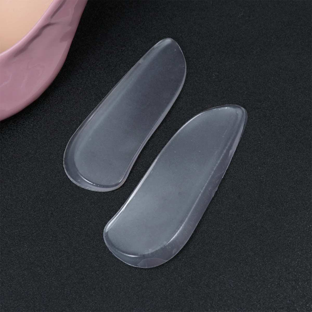 2 Pairs Heel Alignment Wedge Bow Leg Shoe Insert Supination Insoles Pronation Corrective Inserts Medial Lateral