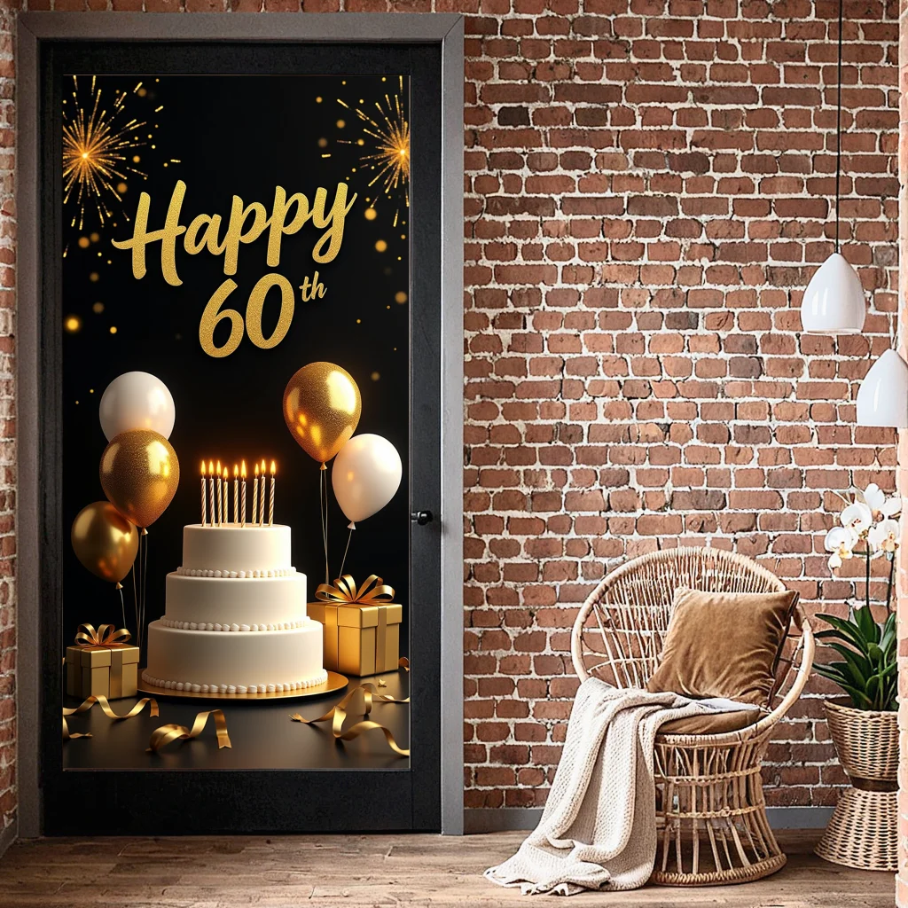 Золотой-фон-для-баннера-на-60-й-день-рождения-декор-для-дня-рождения-с-воздушными-шарами-фейерверки-звезды-для-торжеств-по-случаю-дня-рождения