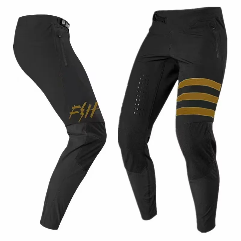 

2026 GOLD COLOR FH Defend Mtb Pant Top Gold Mountain Bike Pant BMX Cycling Pant Bike Trousers