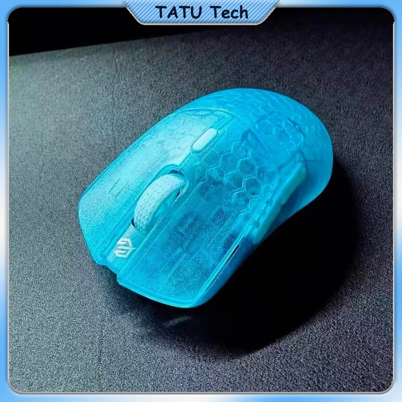 Mouse Gamer Sem Fio G-Wolves HTS Plus HTX Ultra Leve com Taxa de Polling de 8K para PC, E-Sports e Jogos FPS