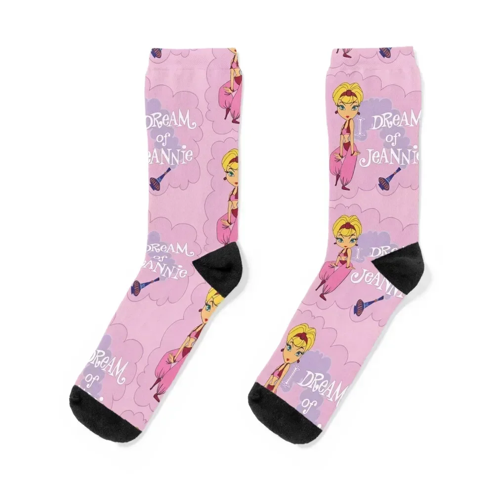 I Dream of Jeannie 4 Socks christmass gift hip hop Rugby Stockings man Mens Socks Women's