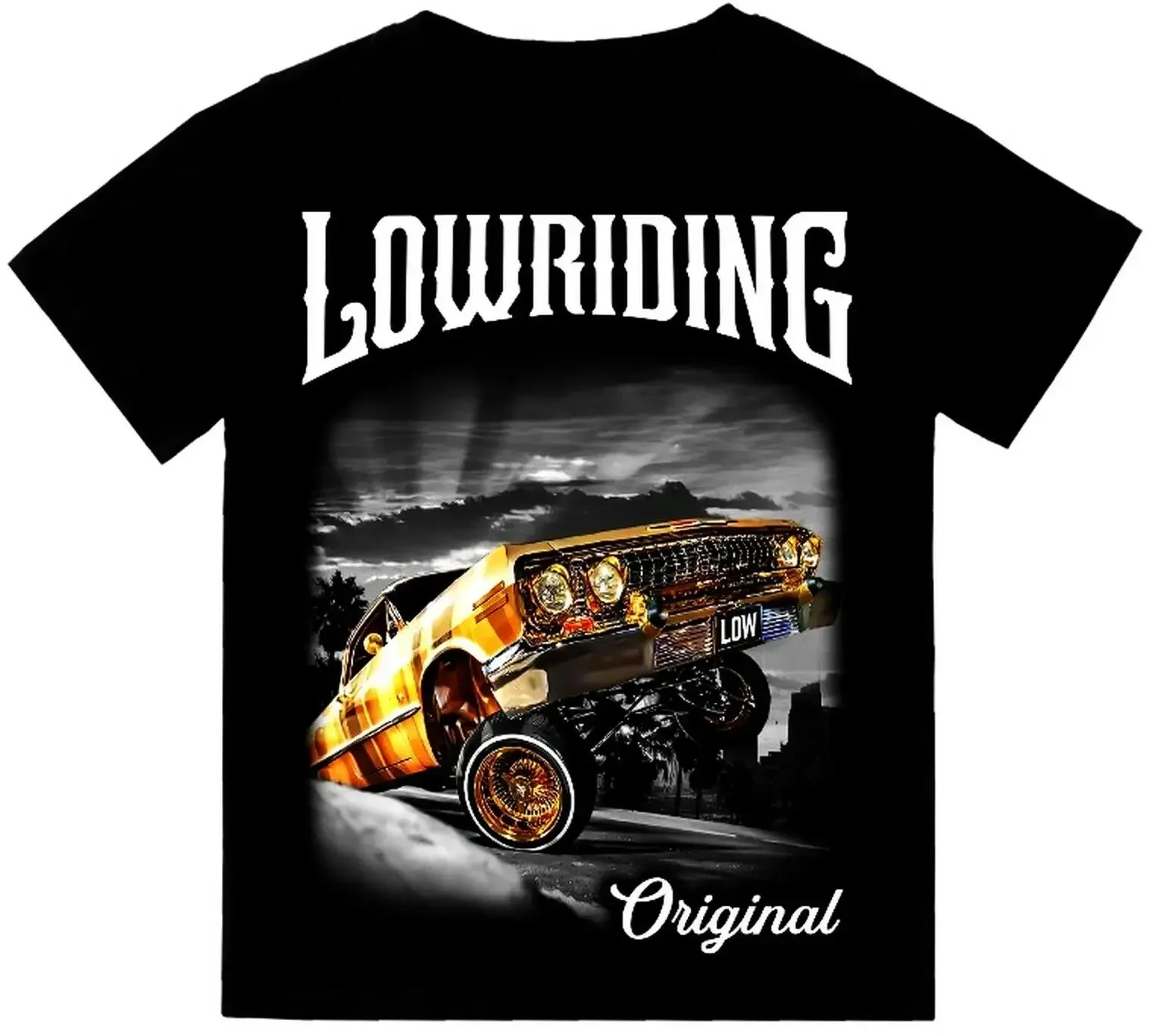 

Lowriding Original Impallaa Mens Heavyweight T-Shirt On Shaka Wear Tee2024 High quality Brand Casual