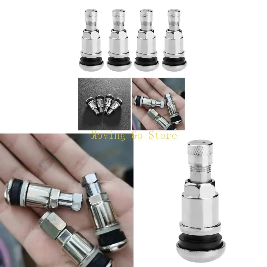 

B5XD 4pcs Long Lofting Metal Stems Качество металлические клапаны стебли.