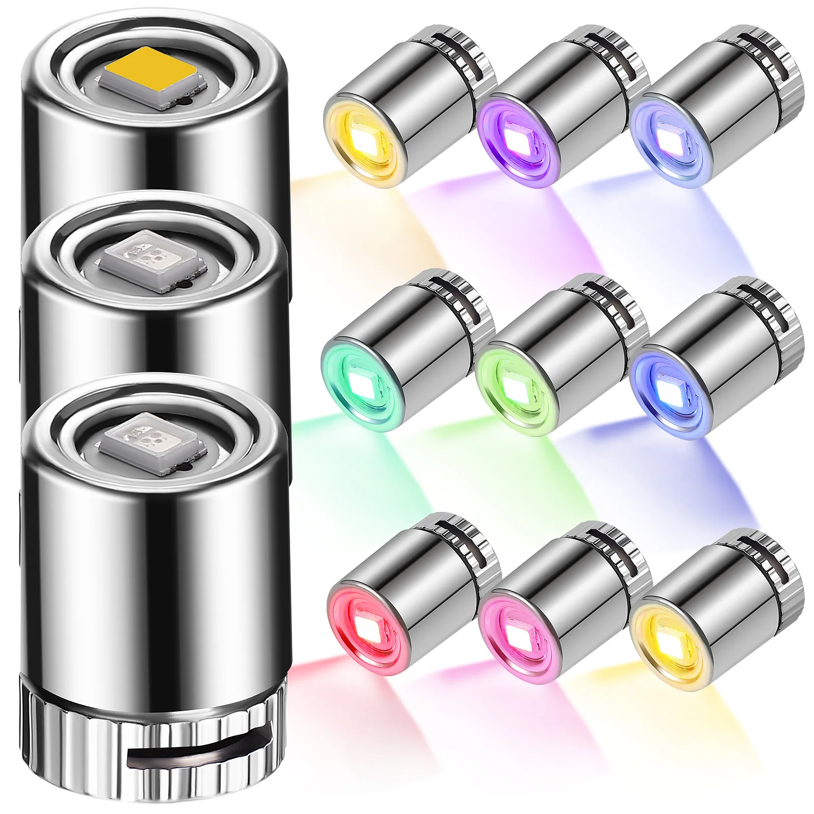 

24pcs Mini Led Lights For house Operated Tiny Lights Party Decoration Crafts Figures Diy Accessories Warm Colorful