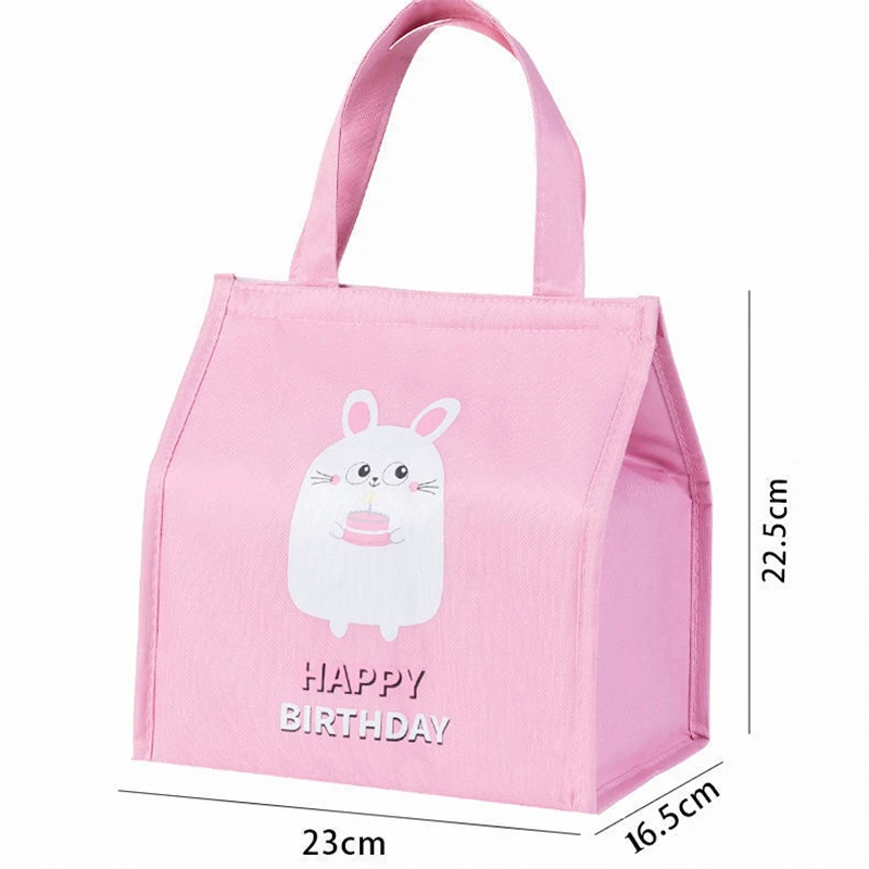 Cartoon Insulation Lunch Bag for Children Portable Large capacity Food Thermal Beach Cooler Picnic Pouch Tote Travel HandBags