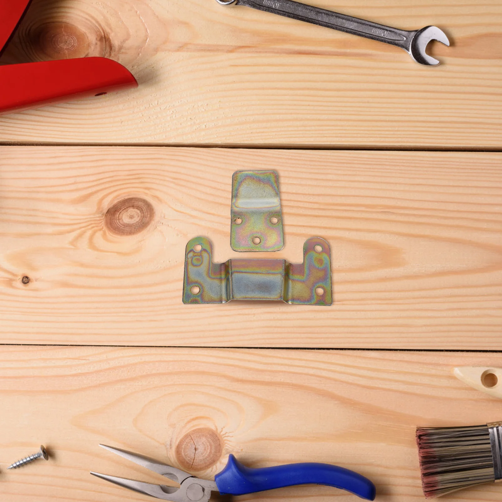 1 комплект, настенный монтажный кронштейн для вентилятора, крючок для железной пластины для безопасной установки, гаражи, мастерских, прочное подвесное оборудование для вентиляторов