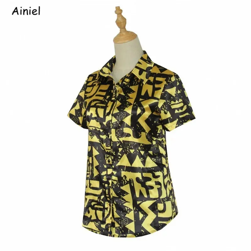 Stranger Season Eleven Cosplay Costume Dress Short Sleeve Shirt Jumpsuits Yellow Blindfold Suspender Halloween Carnival Women