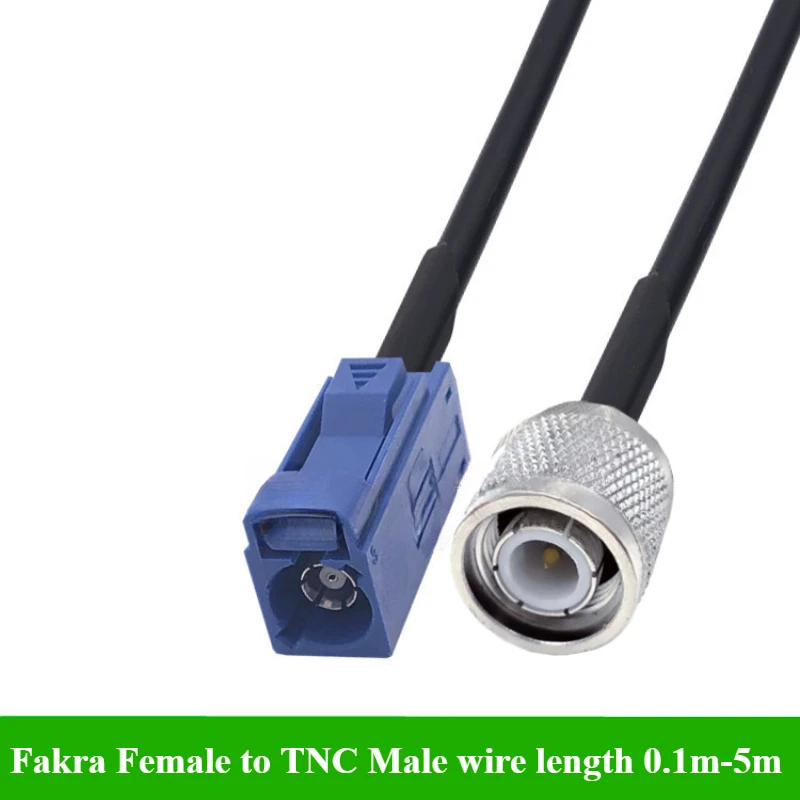 GPS Antenna Adapter Fakra to TNC/BNC Male Female Cable RG174 for Car DVR GPS Module Tracking Antenna Navigation System Receiver